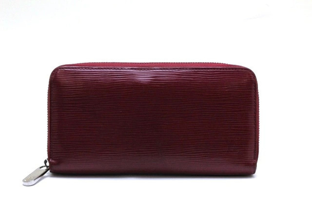 LOUIS VUITTON Zippy Wallet Long Epi Fuschia Pink